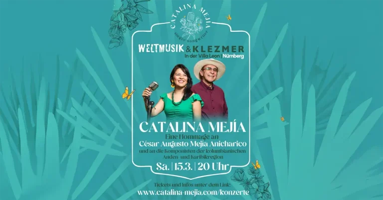 César y Cata: Un diálogo generacional que llevó la esencia colombiana a Alemania.