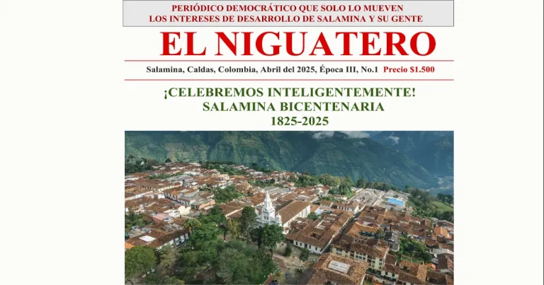 El Niguatero renace: la voz de una Salamina crítica, culta y despierta