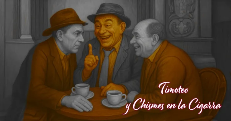 Timoteo, café cargado y rumores picantes en Salamina despierta