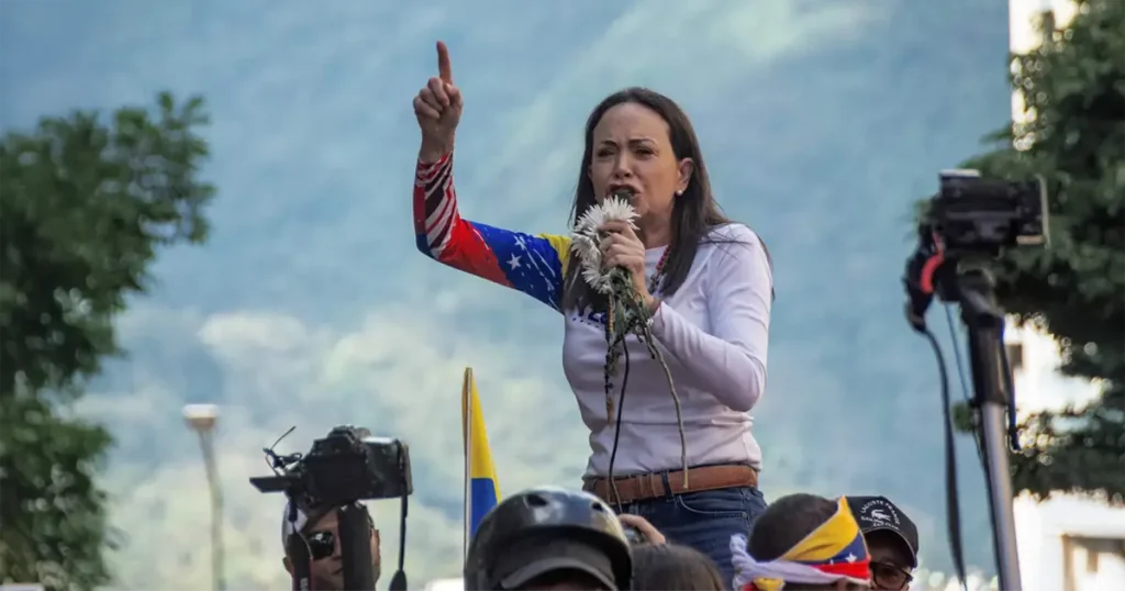 Maria Corina Machado por Venezuela