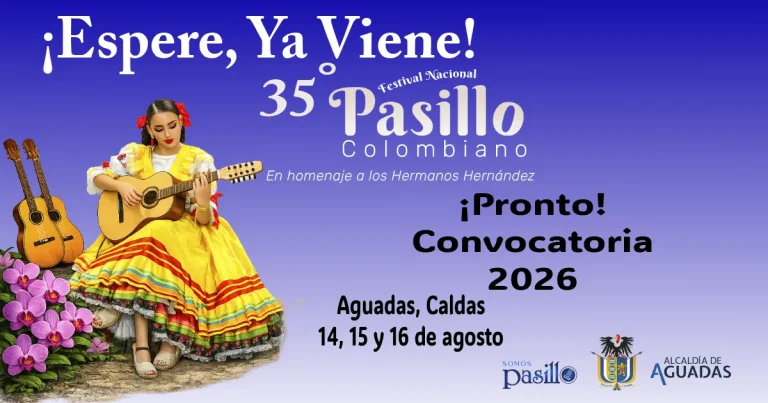 Aguadas afina para el 35 Festival Nacional del Pasillo Colombiano
