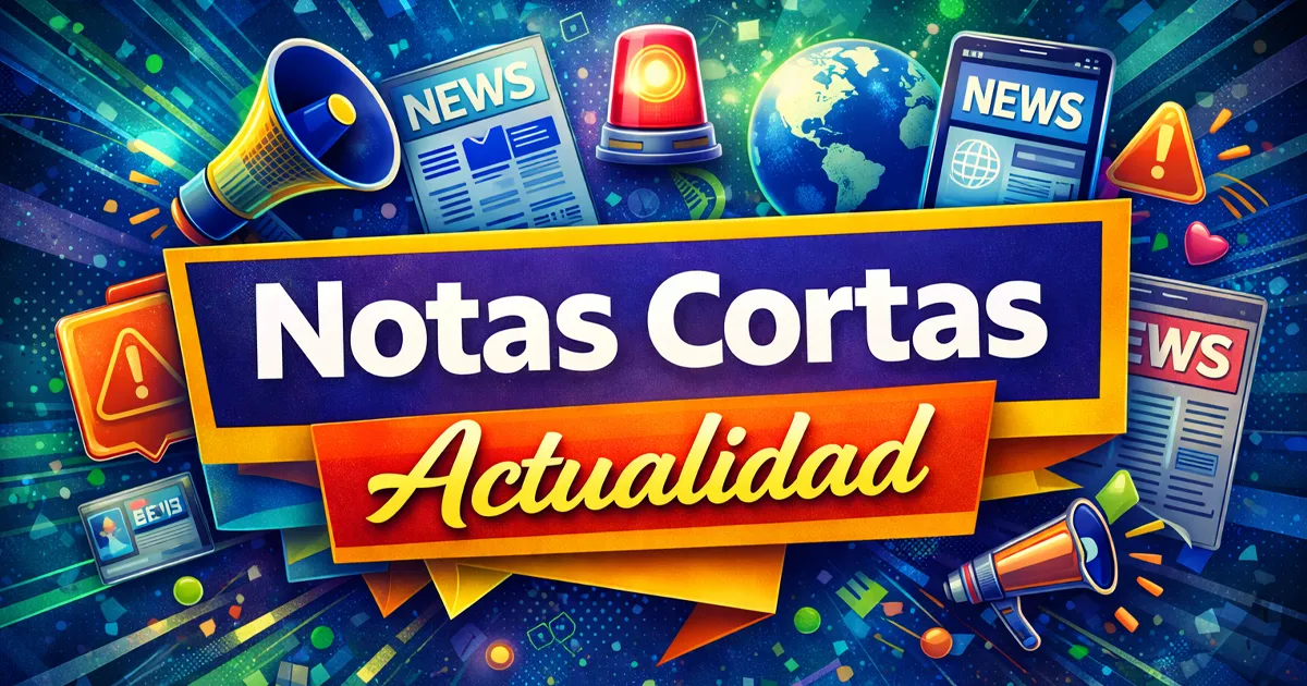 Notas cortas de actualidad