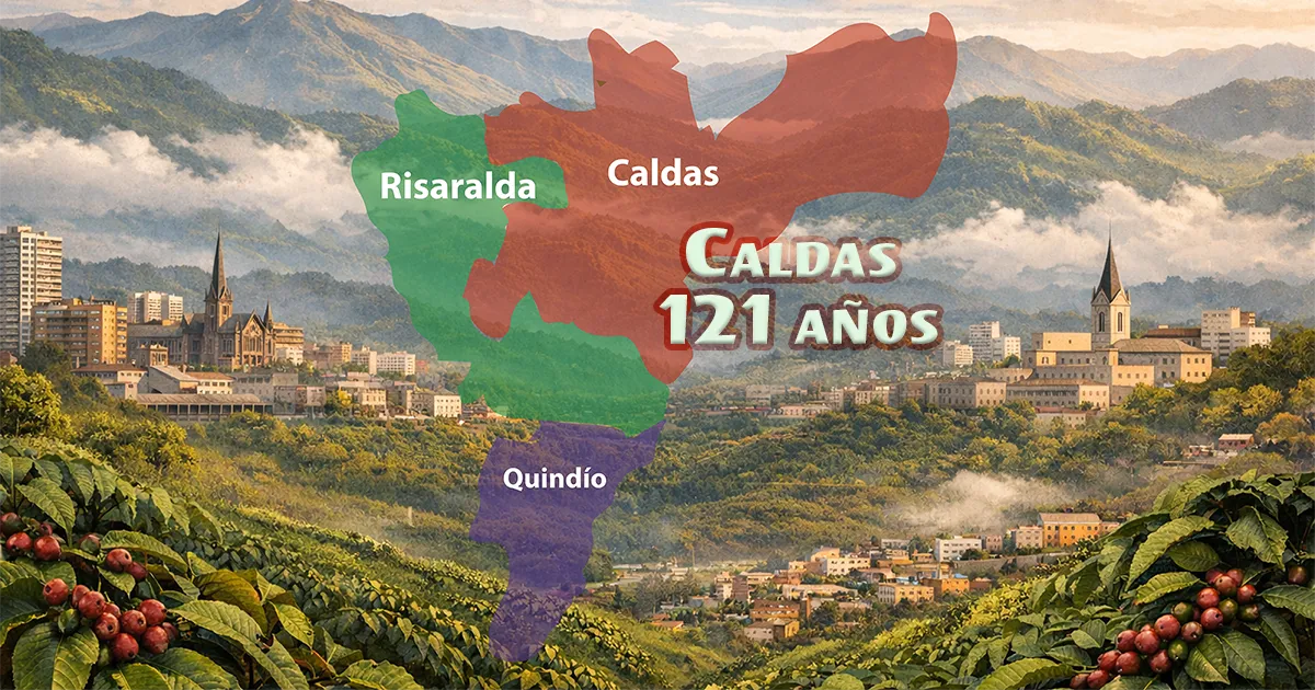 Caldas cumple 121 años: historia, café y memoria de un territorio vivo