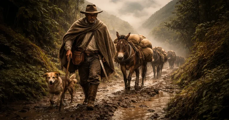 El arriero: los marineros de las montañas que abrieron camino
