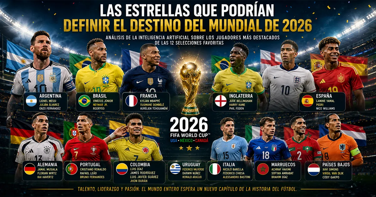 Los mejores jugadores del Mundial