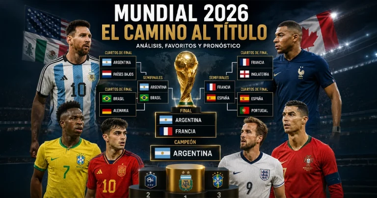 Así proyectamos el camino al título y el podio del Mundial 2026