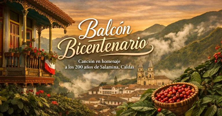 Balcón Bicentenario: una canción nacida lejos para volver a Salamina