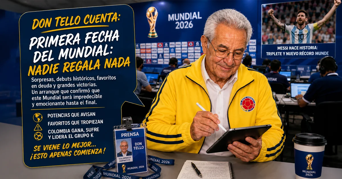 Don Tello cuenta: El Mundial recordó a todos que aquí nadie regala nada
