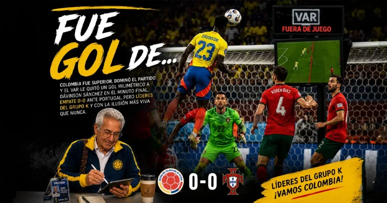 Don Tello Cuenta: La Selección Colombia y el dicho «Fue gol de…»