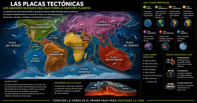 Teoría de Placas tectónicas: el rompecabezas que nunca deja de moverse