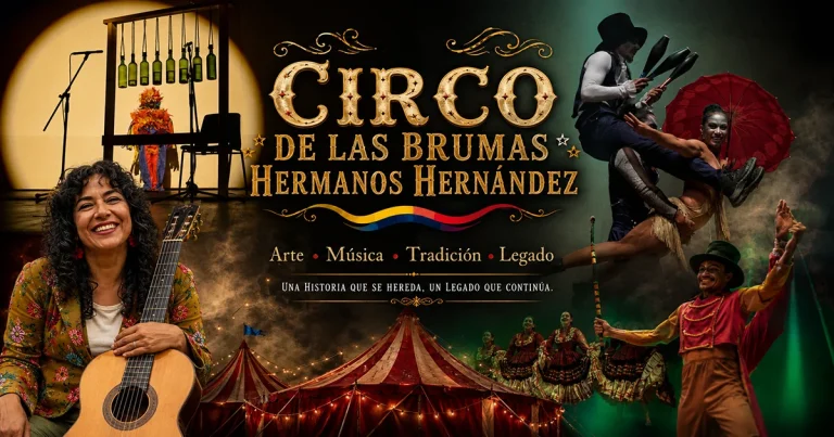 Circo de las Brumas Hermanos Hernández |el trío que llevó a Aguadas por el mundo