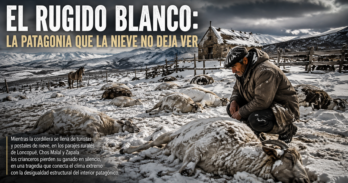 La tragedia blñanca de la Patagonia