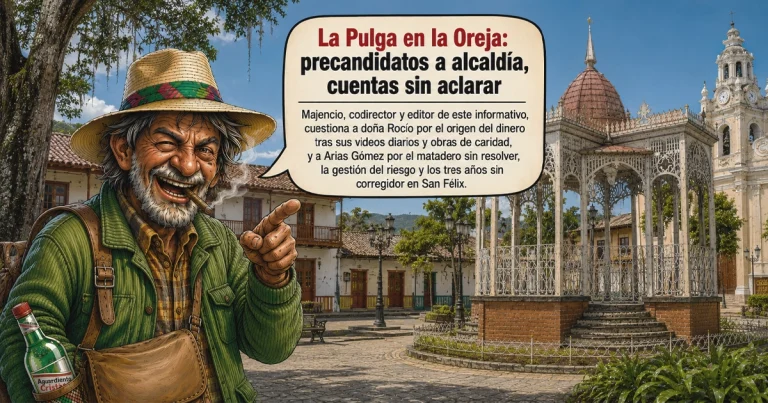 La Pulga en la Oreja: precandidatos a alcaldía, cuentas sin aclarar