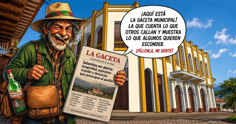 La Pulga en la Oreja: la Gaceta Municipal que Salamina no tiene