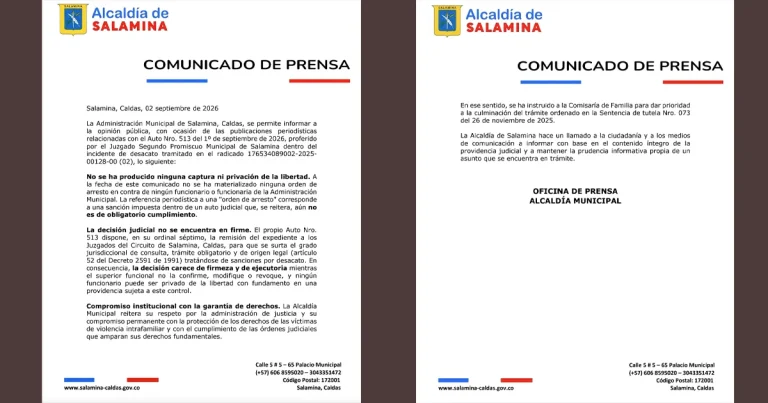 El comunicado de la Alcaldía no borra el desacato ni la sanción impuesta