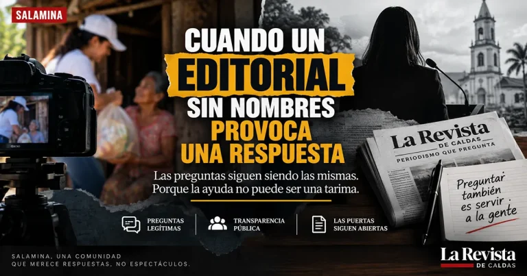 Preguntar no es perseguir: el editorial que sigue exigiendo respuestas