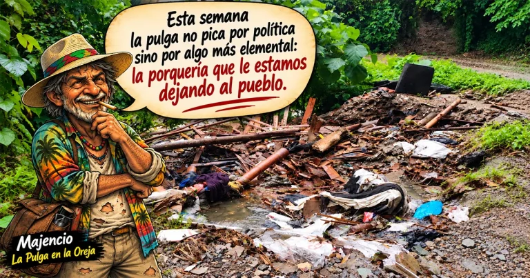 La Pulga en la Oreja: Salamina se ahoga en su basura y nadie da la cara