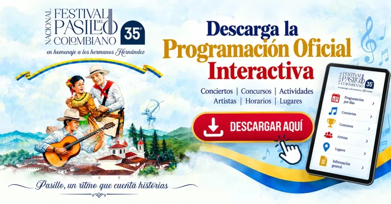 El Festival del Pasillo, en la palma de la mano, con un diseño mejorado
