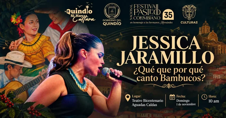 Jessica Jaramillo regresa de Europa y canta en Aguadas el 1 de noviembre