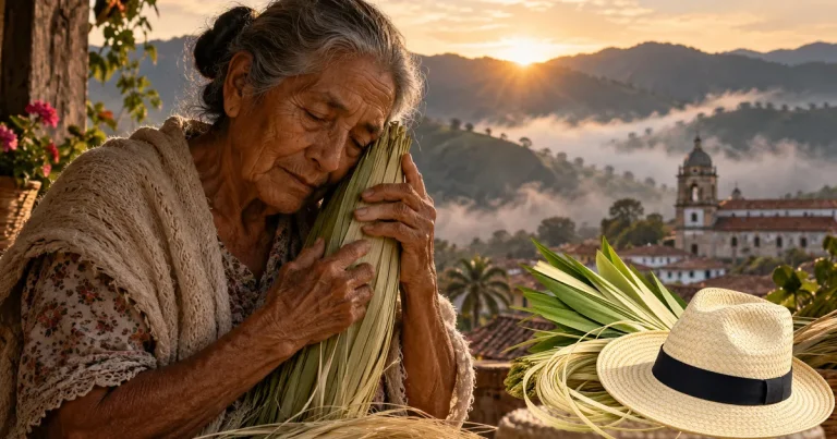 El sombrero que se acuerda: un cuento de Aguadas, la iraca y el pasillo